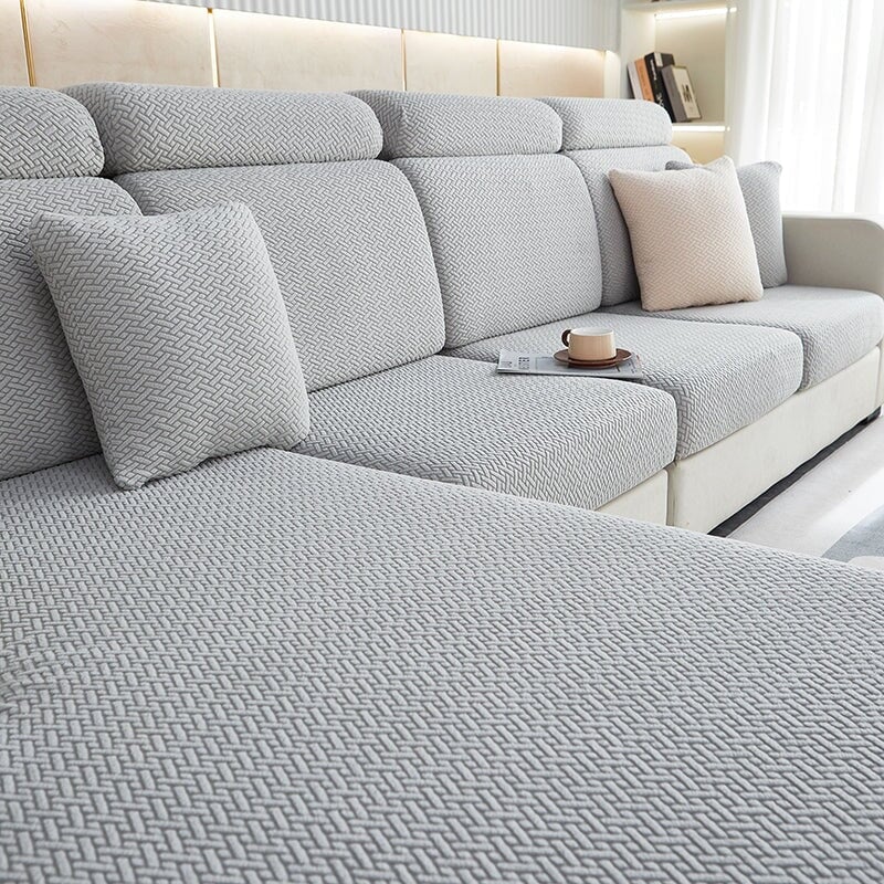 Sectional Sofa Cover | Classic (Special Sizes) SofaGuards Size 1 Ash 