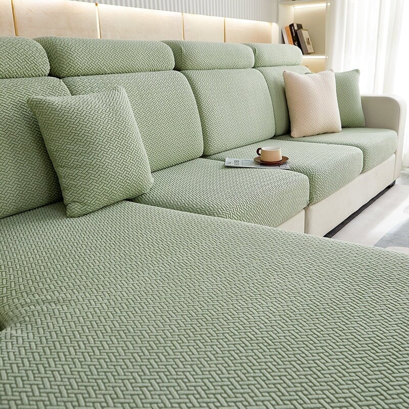 Sectional Sofa Cover | Classic (Special Sizes) SofaGuards Size 1 Pistachio 
